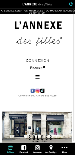 Android application L' Annexe des Filles © screenshort