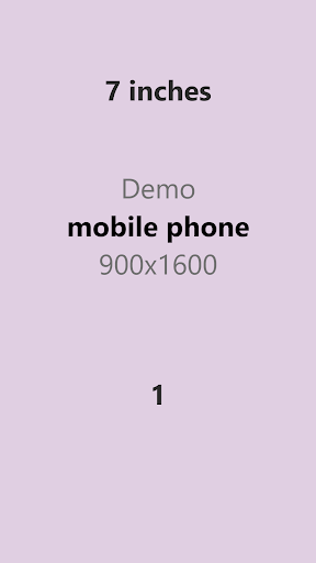 Android application fluXhDemo screenshort