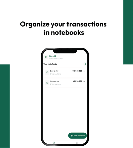 Android application KauntaBook screenshort