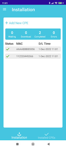 SkyManage IV Screen 2