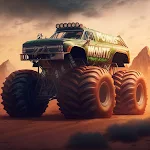 Cover Image of ดาวน์โหลด Hard Wheels Monster Truck Game  APK