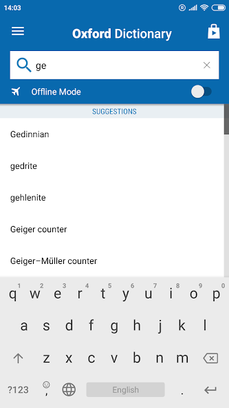 Oxford Dictionary of Geology MOD APK screenshot