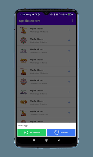 Ugadi Stickers for WhatsApp an