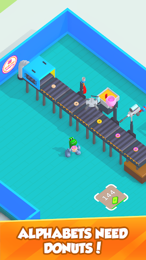 Alphabet Cafe - Donut Shop 3d Screen 2
