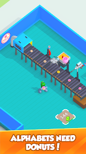 Alphabet Cafe - Donut Shop 3d
