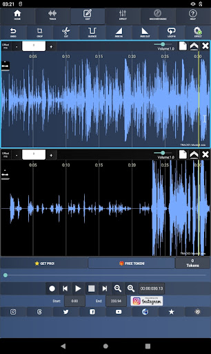 Screenshot Audiosdroid Audio Studio