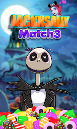 Jack Skellington Match 3 game