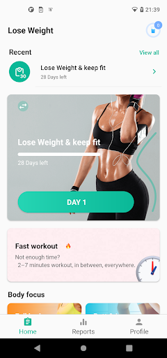 Hometraining for Women Screen 3