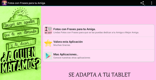 Fotos con Frases para tu Amiga