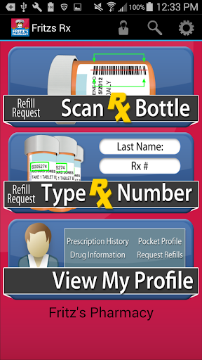 Android application Fritz Pharmacy screenshort