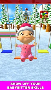 Baby Masha's Winter Playground