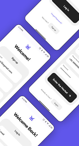 Android application Zikatwe | E Wholesaler screenshort
