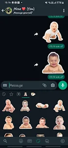 Funny Baby Stickers