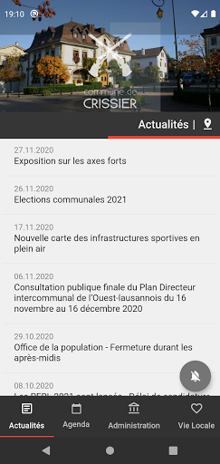 Crissier Officiel Screen 2