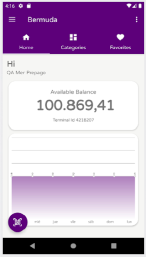 ONE Mobile Top Up Screen 2