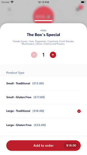 The Pizza Box Screen 2