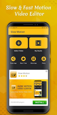 Slow Motion - Speed up video - Speed motionのおすすめ画像1