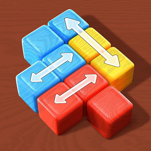Wood Away, Block Jam Logo