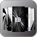Black wallpapers for android icon