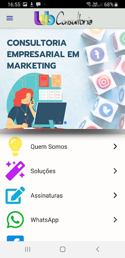 LUB Consultoria Screen 3