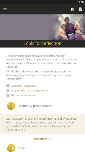 Android application UoB Primary Education screenshort