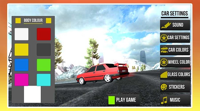 #2. Drift City Mountain Descent (Android) By: 2M Games