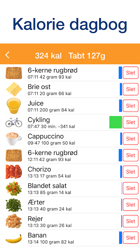 Slanke App Kalorietællerのおすすめ画像5