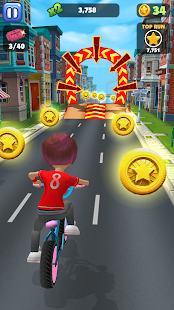 Bike Blast- Bike Race Rush Tangkapan layar