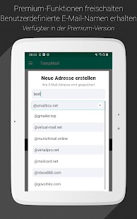 Temp Mail - Temporäre E-Mail Screenshot