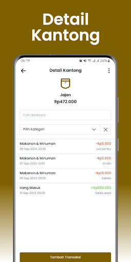 KantongKu - Aplikasi Keuangan Screen 2