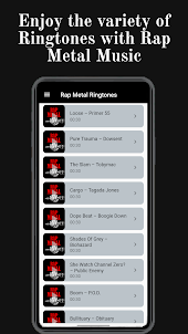 Rap Metal Ringtones App