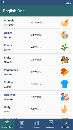 İngilizce Kelime Öğrenme Seti