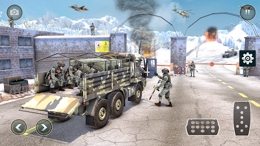 Army Truck Driving Simulator Screen 3
