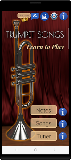 Android application Trumpet Songs - Learn To Play screenshort