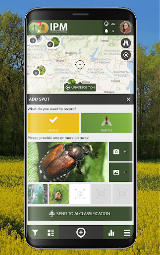IPM - Invasive Species Mapper Screen 2