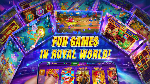 Royal World Slots Fish Games