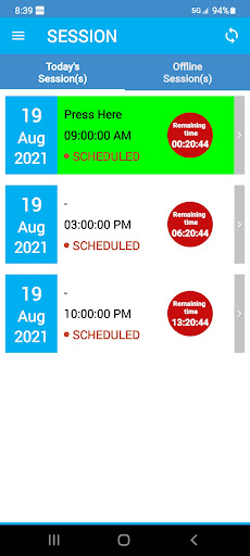 SoberSense - Mobile Applicatio Screen 2