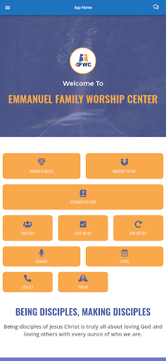 Emmanuel Family Worship Center Screen 2