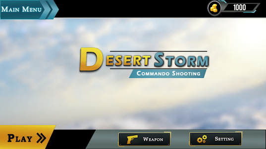 Army-FPS Counter Dessert Game