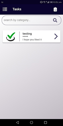 Android application Circle screenshort