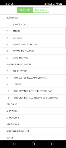 Android application Elon Musk Offline screenshort