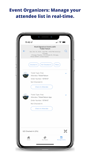 Ticket Falcon Screen 3