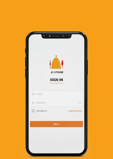Android application JCA Restaurant screenshort
