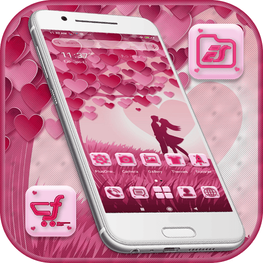 Heart Valentine Launcher Theme Windows'ta İndir
