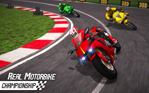 Android application MotoVRX - Bike Racing Games VR screenshort