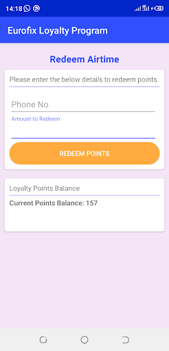 EUROFIX LOYALTY APP