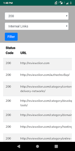 Website Crawler - On Page SEO