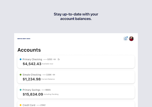 Service CU Mobile Banking screenshot 10