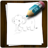 Draw animals for Kids icon