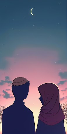 Anime Muslim Couple Wallpapersのおすすめ画像1